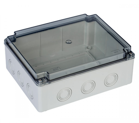 Doza ABS distributie cutie jonctiune 290x210x90 mm transparenta IP67 [2]