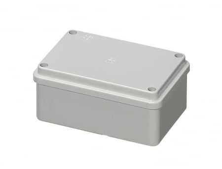 Doze din plastic - Doza aplicata patrata 120x80x50mm IP56 pentru distributie jonctiune ABS rezistenta UV fara presetupe margini netede