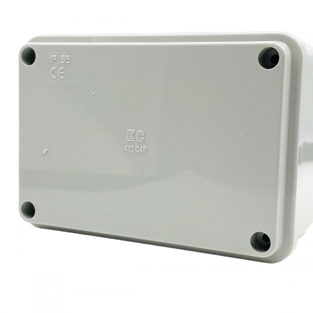 Doza aplicata patrata 120x80x50mm IP56 pentru distributie jonctiune ABS rezistenta UV fara presetupe margini netede [2]