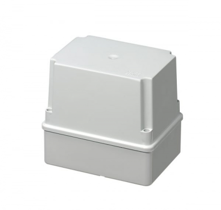 Doze electrice - Doza aplicata patrata 150x110x140mm IP56 inalta pentru distributie jonctiune ABS rezistenta UV fara presetupe margini netede