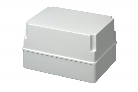 Doze din plastic - Doza aplicata patrata 300x220x180mm IP56 inalta pentru distributie jonctiune ABS rezistenta UV fara presetupe margini netede