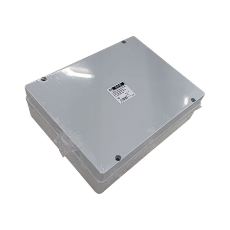 Doza aplicata patrata 380x300x120mm IP56 pentru distributie jonctiune ABS rezistenta UV fara presetupe margini netede [2]