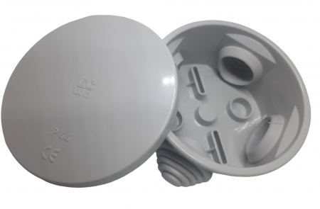 Doza aplicata rotunda 65x35mm ABS cu presetupe IP44 [4]