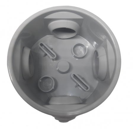 Doza aplicata rotunda 65x35mm ABS cu presetupe IP44 [5]