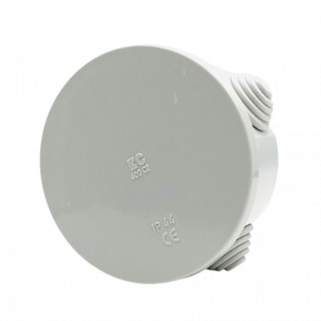 Doza aplicata rotunda 80x40mm ABS cu presetupe IP44 [2]