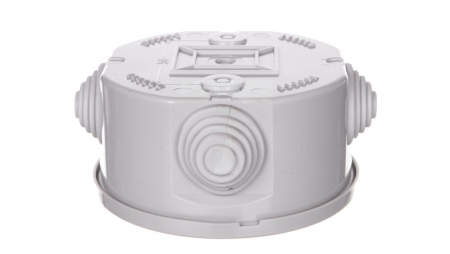 Doza aplicata rotunda 80x40mm ABS cu presetupe IP44 [1]