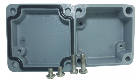 Doza 65x65x40mm distributie cutie jonctiune din aluminiu IP67 IK09 [6]