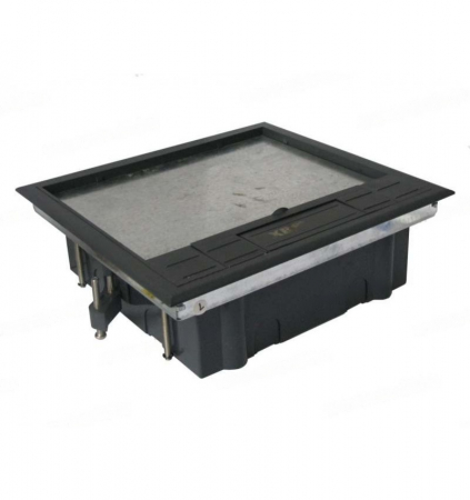 Doza incastrata in pardoseala 12 module IP30 IK10 compatibil aparataj modular TEM [1]