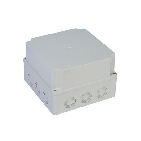 Doze din plastic - Doza patrata de ramificatie din plastic adanca ABS 210x210x140mm IP67 IK06