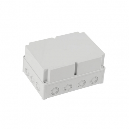 Doze din plastic - Doza patrata de ramificatie din plastic adanca ABS 290x210x140mm IP67 IK06