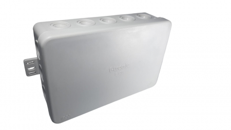 Doza ramificatie 134x89x40mm , cutie de jonctiune PE cu urechi de prindere 650 ° C IP55 [2]