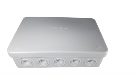 Doza ramificatie 134x89x40mm , cutie de jonctiune PE cu urechi de prindere 650 ° C IP55 [3]