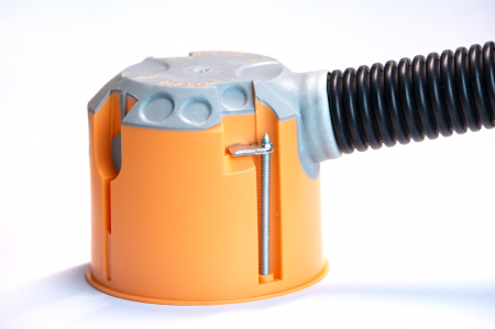 Doza aparat rigips ermetica adanca diametru:68mm adancime:62mm 850°C, VDE IP30 [2]