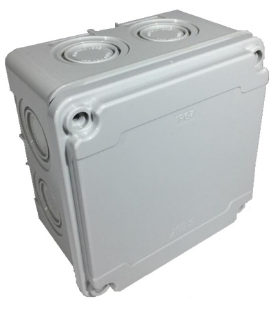 Doza patrata din plastic ABS 110x110x65mm IP67 IK06 [3]