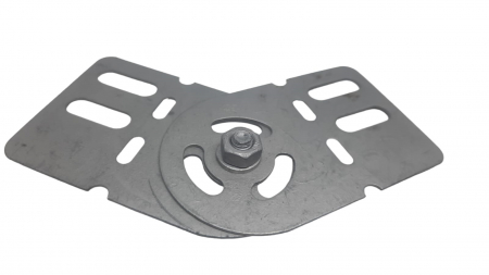 Eclisa ajustabila conector legatura articulata pentru canal cablu metalic cu inaltime 60mm [3]