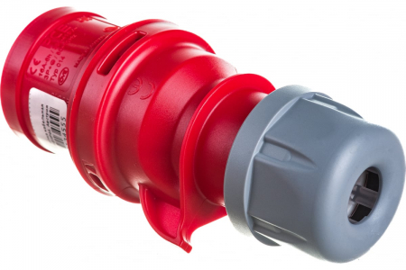 Fisa stecher 4 poli 3P+E 32A montaj pe cablu 6h 380V IP44 trifazic CEE mobil [3]