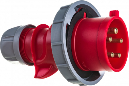 Fisa stecher 5 poli 3P+N+E 32A montaj pe cablu 6h 380V IP67 trifazic CEE mobil [7]