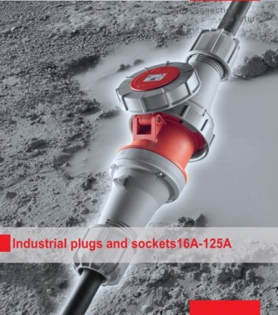 Fisa stecher 5 poli 3P+N+E 63A montaj pe cablu 6h 380V IP67 trifazic CEE mobil [6]