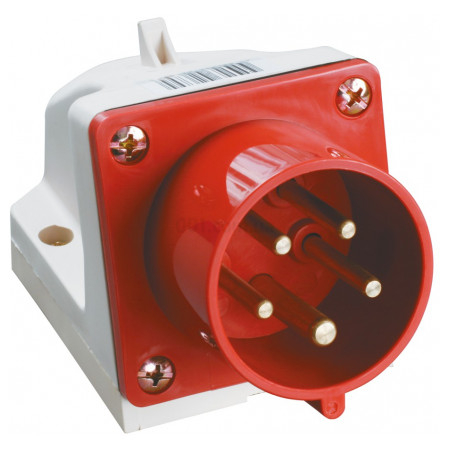 Fisa stecher 5 poli 3P+N+PE 32A 6h 380V IP44 trifazic CEE montaj aplicat [2]