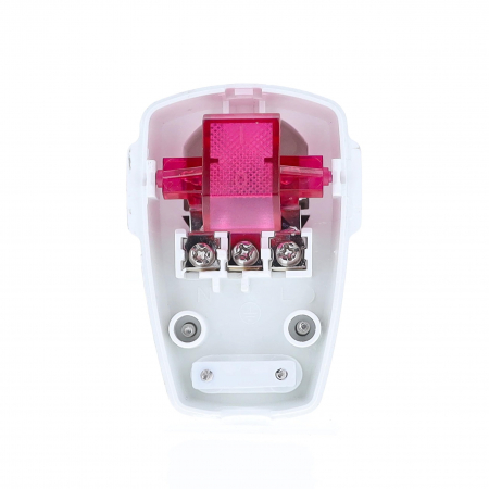 Fisa stecher alb unghiular cu intrerupator iluminat 230V 16A max. 1,5 mm² [2]