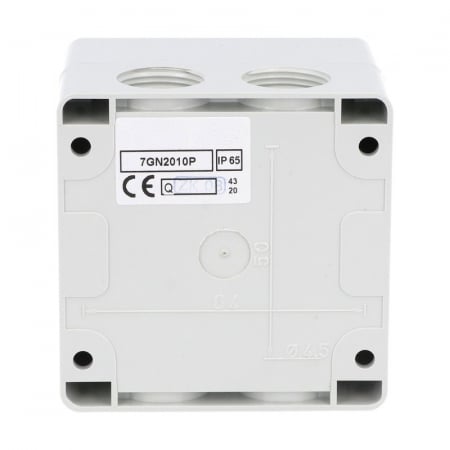 Intrerupator 20A 4kw 0-1 ON-OFF 3 poli IP65 cu came industrial aplicat casetat [3]