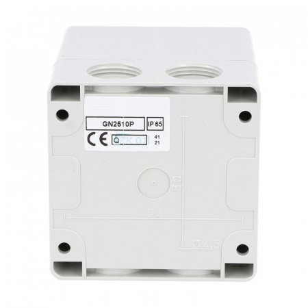 Intrerupator 25A 7.5kw 0-1 ON-OFF 3 poli IP65 cu came industrial aplicat casetat [4]