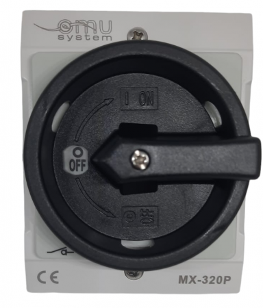 Intrerupator 3 poli 20A 4kw IP65 cu carcasă pornit/oprit 400V blocabil [1]