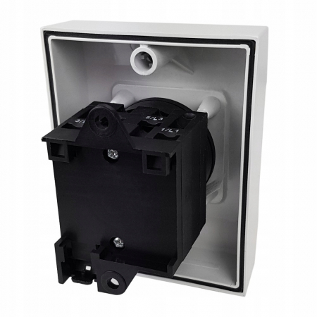 Intrerupator 3 poli 25A 7,5kw IP65 cu carcasă pornit/oprit 400V blocabil [4]