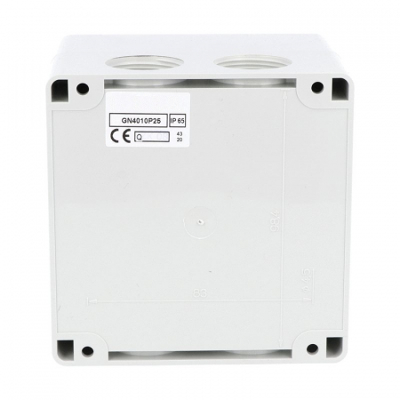 Intrerupator 40A 15kw 0-1 ON-OFF 3 poli IP65 110x110mm cu came industrial aplicat casetat cu maner galben rosu [4]
