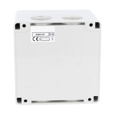 Intrerupator 63A 18.5kw 0-1 ON-OFF 3 poli IP65 cu came industrial aplicat casetat 125x175mm [4]