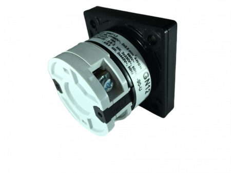 Intrerupator 12A 4kw 0-1 ON-OFF 1pol IP40 industrial incastrabil cu came PACO pentru tablouri [3]