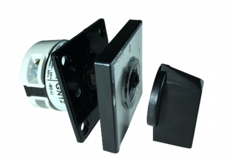 Intrerupator 20A 5.5kw 0-1 ON-OFF 1 pol IP40 industrial incastrabil cu came PACO pentru tablouri [3]