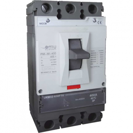 Aparataj tablouri electrice - Intrerupator industrial USOL 630A 3 poli cu protectie 690V 50kA MCCB