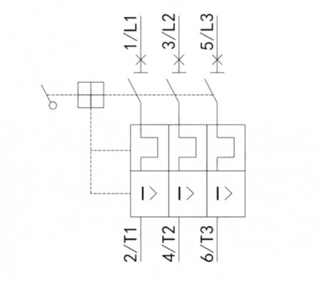 Intrerupator 17-23A protectie motor magneto-termic  montaj pe sina IP20 [6]