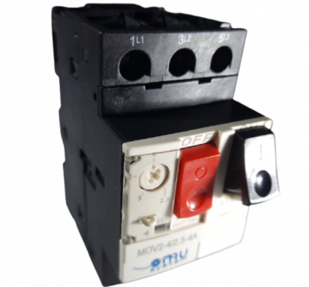 Intrerupator 20-25A protectie motor magneto-termic  montaj pe sina IP20 [5]