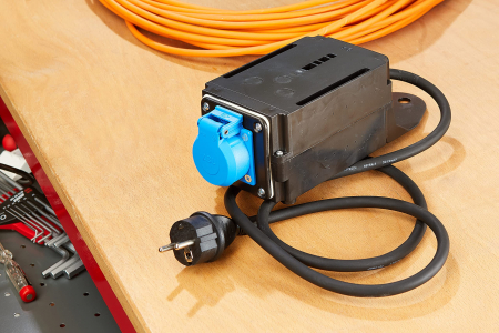 Limitator de curent la pornire 230V 16A cablu cauciucat 1.5m H07RN-F 3G1.5 IP44 pentru reducerea varfurilor de curent la pornire [3]