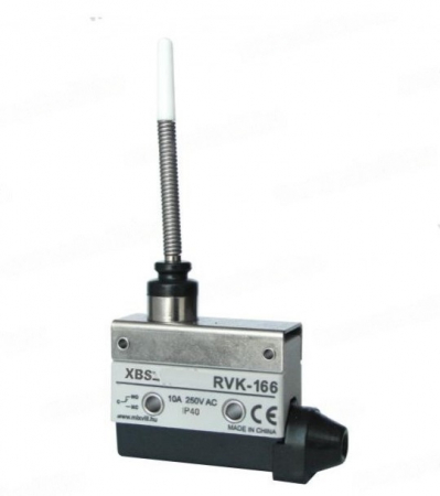 Intrerupatoare pentru tablouri electrice - Limitator de cursa cu arc si tija din plastic 1ND+1NO 10A 250V IP40