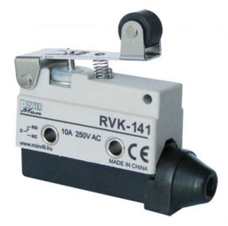 Intrerupatoare pentru tablouri electrice - Limitator de cursa cu buton de limită 1NO+1NC comutator de poziție cu lamela cu rola IP40