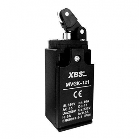 Accesorii tablouri electrice - Limitator de cursa întrerupător de limită 1NC/1NO comutator de poziție comutator de limită de limită arc braț rotativ IP64