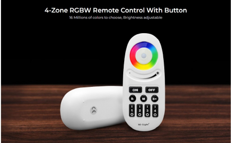 Mi-Light MiBoxer Group Control RGBW grup LED (4 zone) buton telecomandă FUT095 [2]