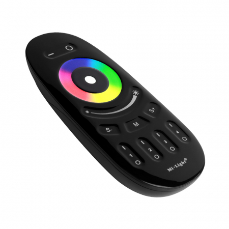 Banda led si accesorii - Mi-Light MiBoxer Group Control RGBW grup LED (4 zone) control zone telecomandă neagră FUT096B