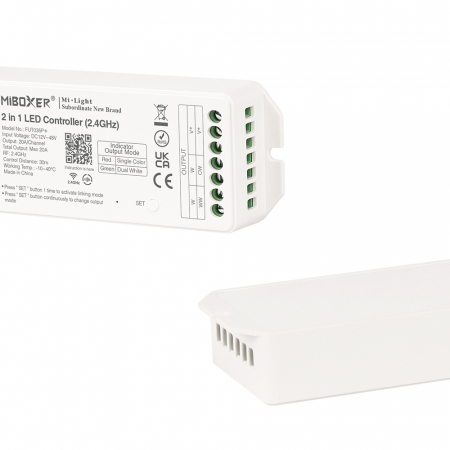 Mi-Light MiBoxer Group Controler zonă de control 2 în 1 DIM+CCT FUT035P+ emițător de semnal LED [2]