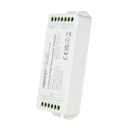 Banda led si accesorii - Mi-Light MiBoxer PA4 Group Control Amplificator de semnal LED 4 canale