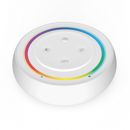 Banda led si accesorii - Mi-Light miboxer S2W Telecomandă curcubeu cu 4 zone luminozitate, culoare, control temperatură RGB+CCT culoare albă