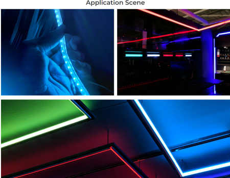 Mi-Light miboxer S2W Telecomandă curcubeu cu 4 zone luminozitate, culoare, control temperatură RGB+CCT culoare albă [8]