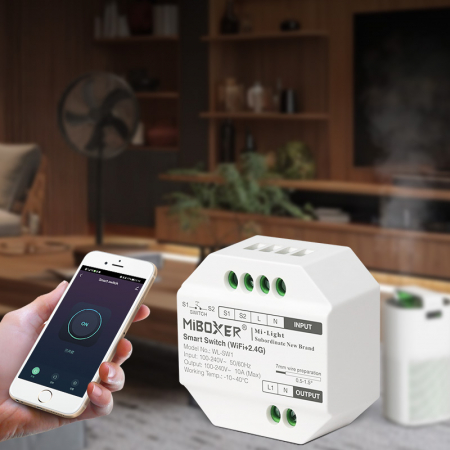 Mi-Light MiBoxer WL-SW1 Smartlife Switch Comutator inteligent Tuya WiFi+2.4G RF switch [2]