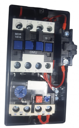 Motor starter 12-18A 7.5kW 400V pornire motor echipat cu contactor si releu termic IP65 [6]