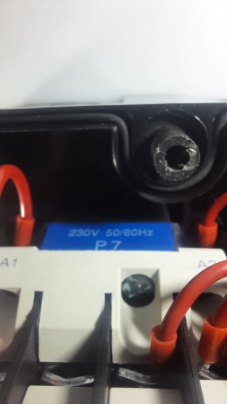 Motor starter 2.5-4A (1.5kW) 230V pornire motor echipat cu contactor si releu termic IP65 [7]