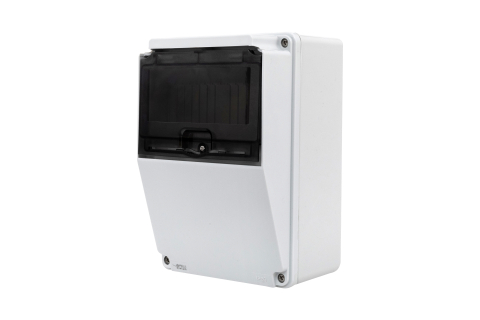 Tablouri din plastic - Panou din plastic ABS neechipat 7 module 218x149mm IP66 organizare de santier
