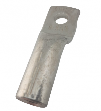 Papuc cupru recopt 50mm² cu gaura de 8mm lungime 52mm [1]
